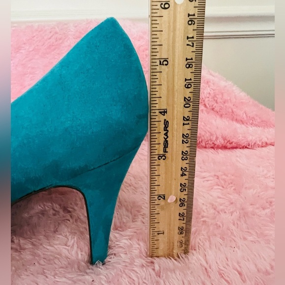 Style & Co by Macys Elegant Turquoise Women's Pumps - Picture 3 of 10